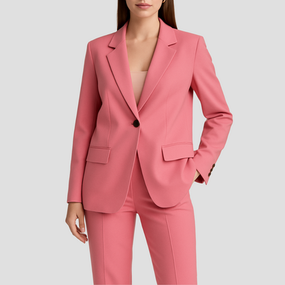 Valmira | Tailored Blazer and Straight-Leg Trousers Suit