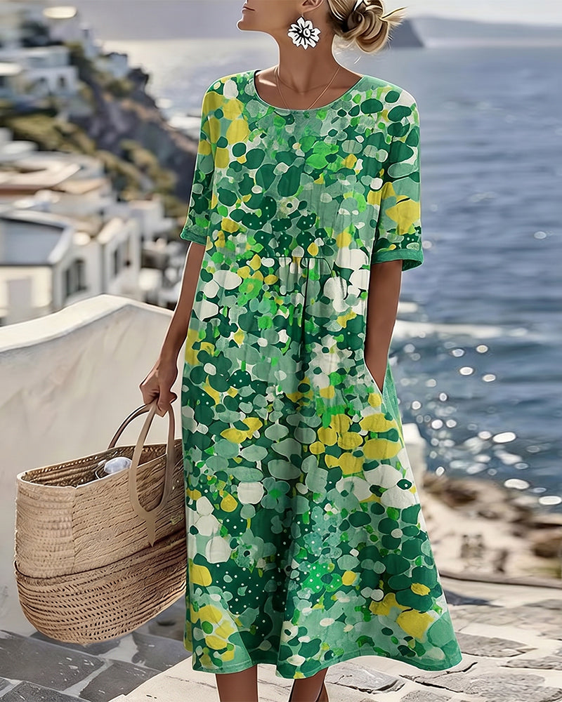 Jolene - Floral Print Maxi Dress