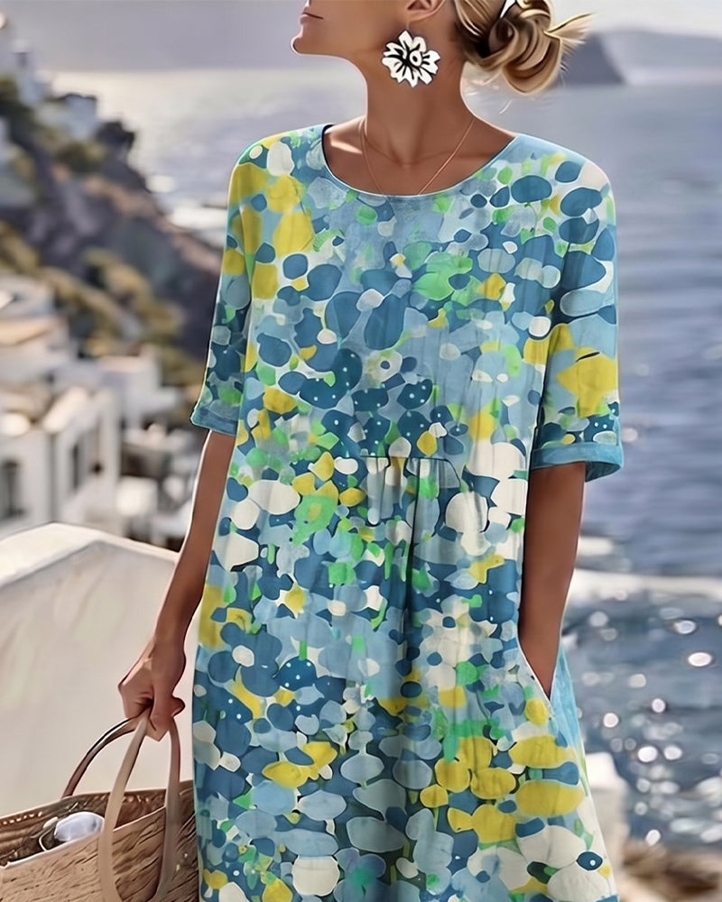 Jolene - Floral Print Maxi Dress