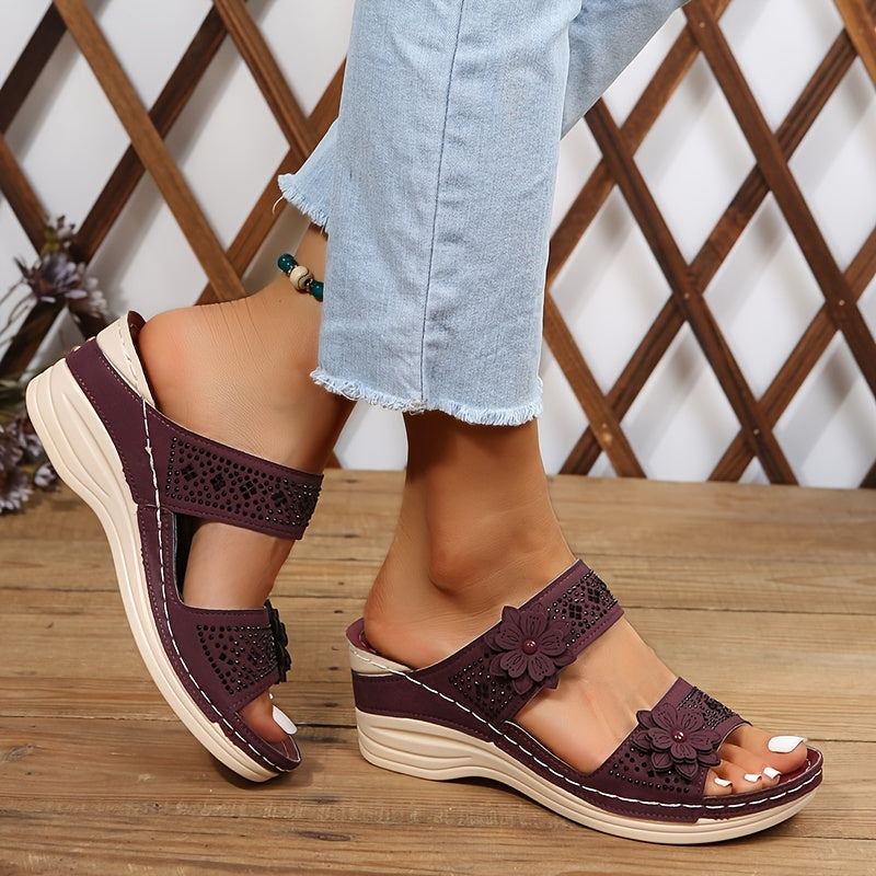 Rosalie | Comfort Wedge Sandals