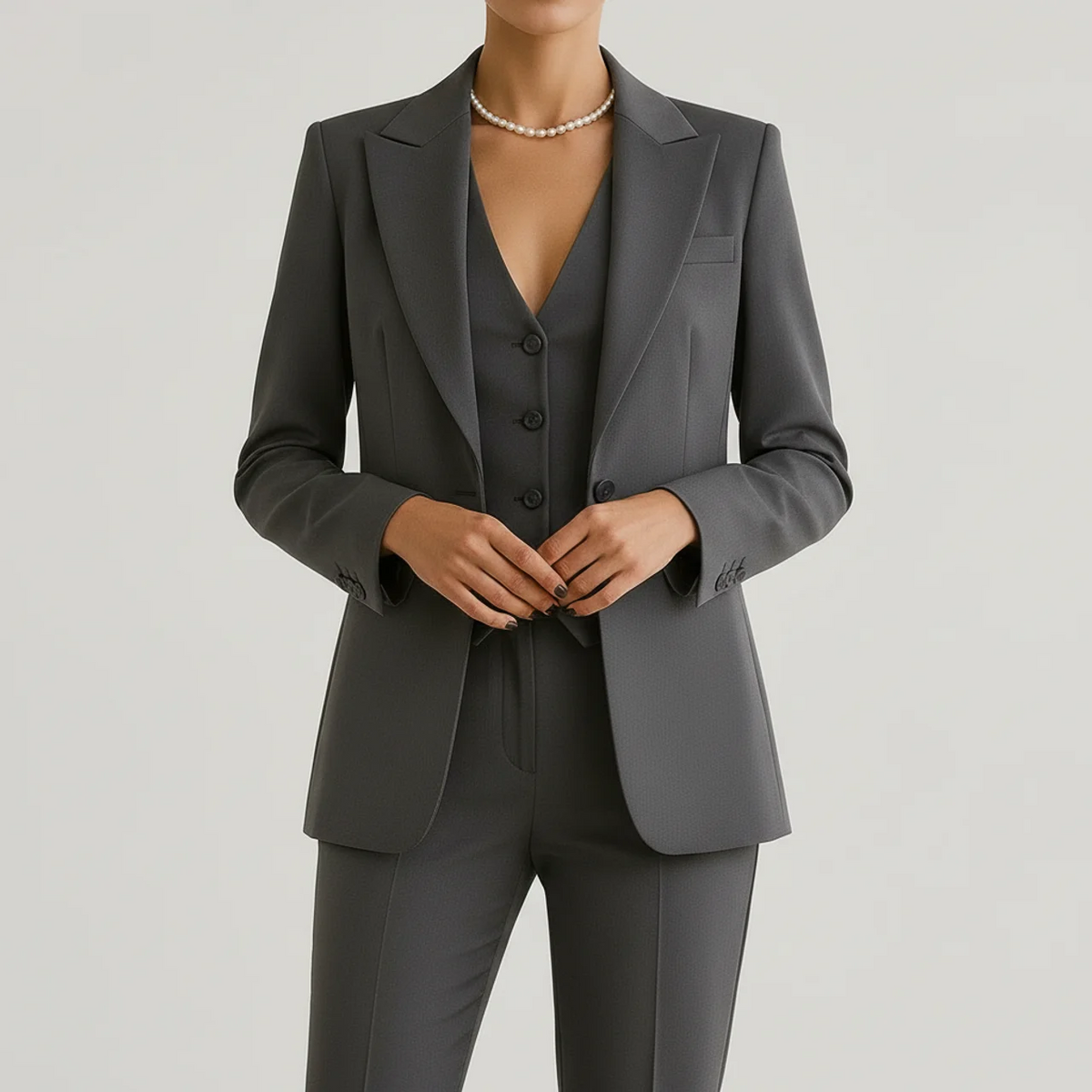 Caroline | Three-Piece Tailored Suit Set