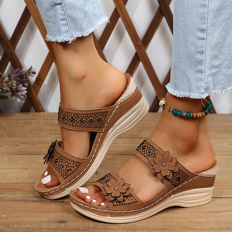 Rosalie | Comfort Wedge Sandals