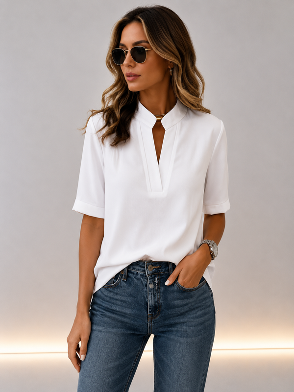Ilyra™ | Relaxed Short Sleeve Shirt