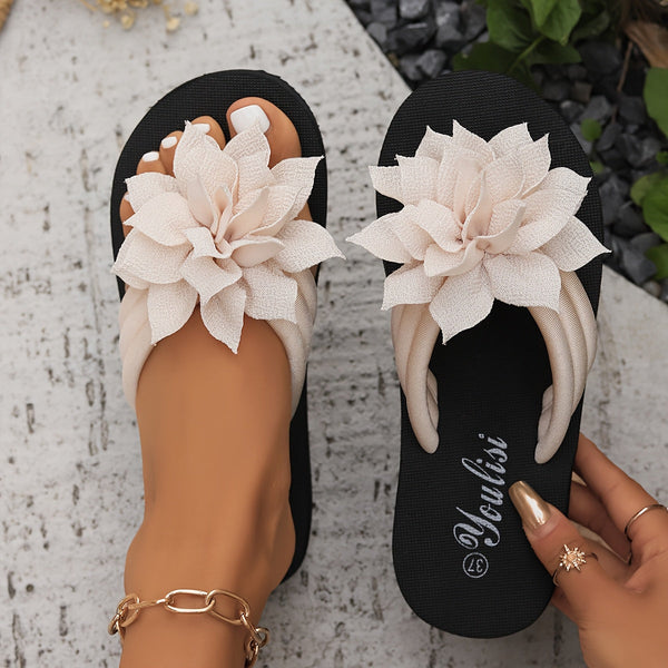 Livia | Elegant Floral Sandals