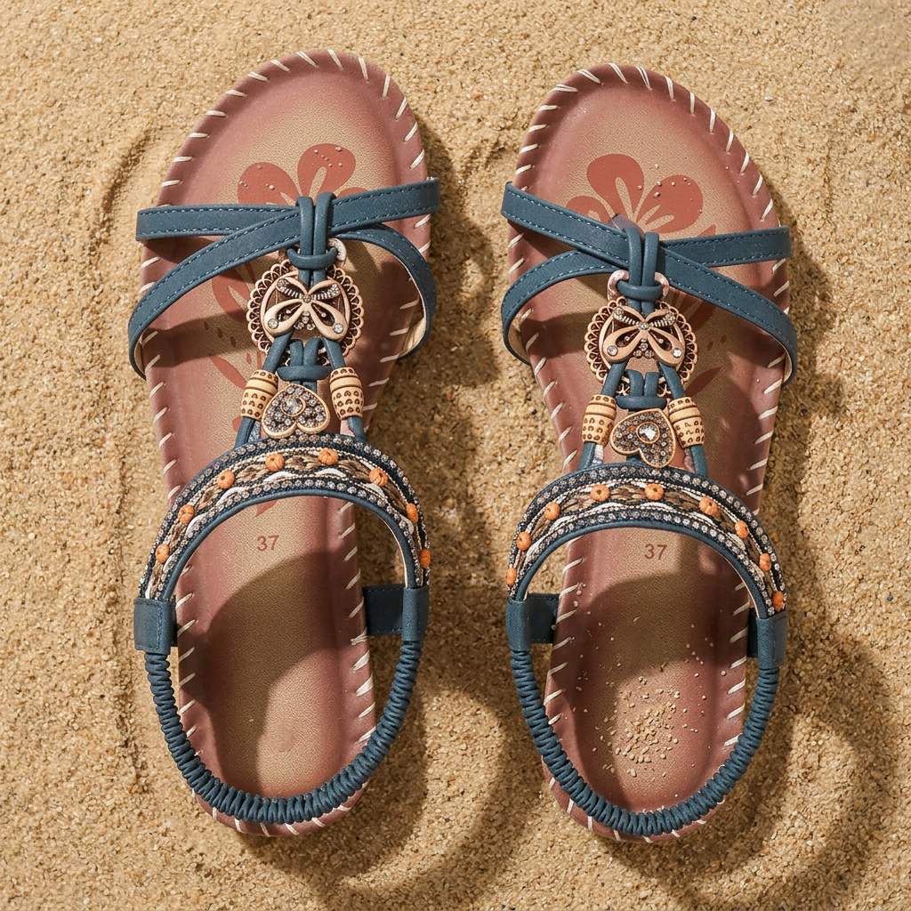 Élina | Comfortable Bohemian Sandals