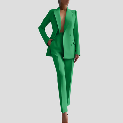 Ghislaine | Women's Velvet Blazer Trouser Co-Ord Set