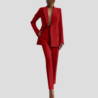 Ghislaine | Women's Velvet Blazer Trouser Co-Ord Set