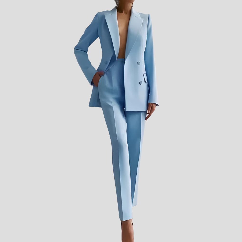Ghislaine | Women's Velvet Blazer Trouser Co-Ord Set