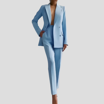 Ghislaine | Women's Velvet Blazer Trouser Co-Ord Set