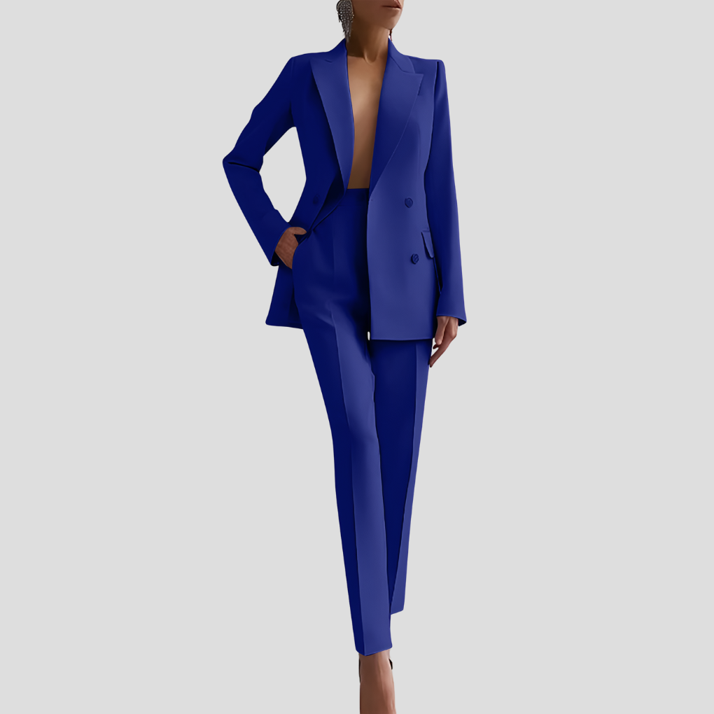 Ghislaine | Women's Velvet Blazer Trouser Co-Ord Set