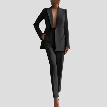 Ghislaine | Women's Velvet Blazer Trouser Co-Ord Set