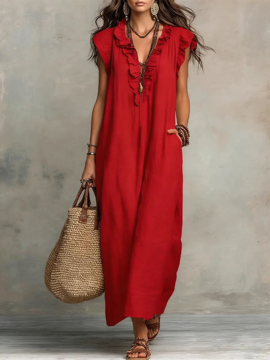 Nalina™ | Boho Flowy Dress