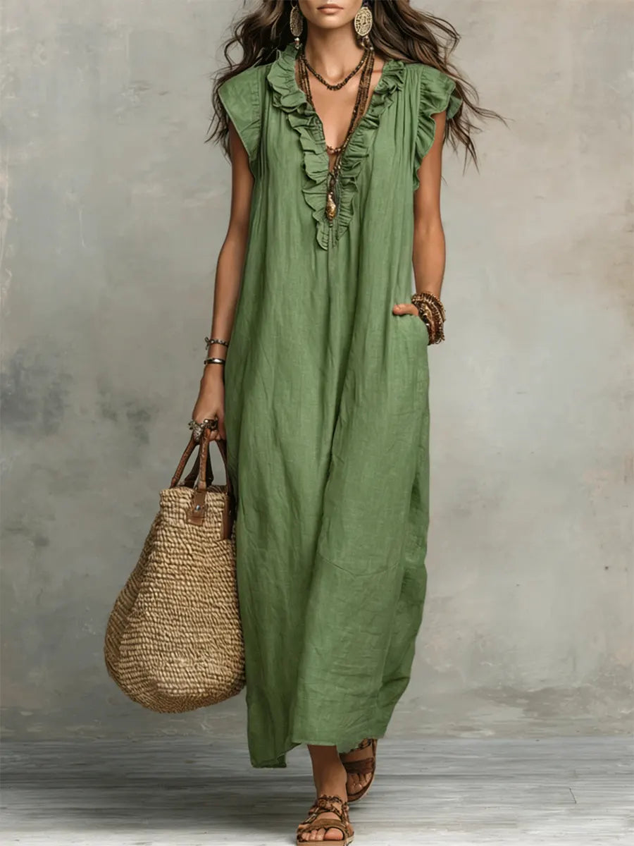 Nalina™ | Boho Flowy Dress