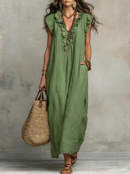 Nalina™ | Boho Flowy Dress
