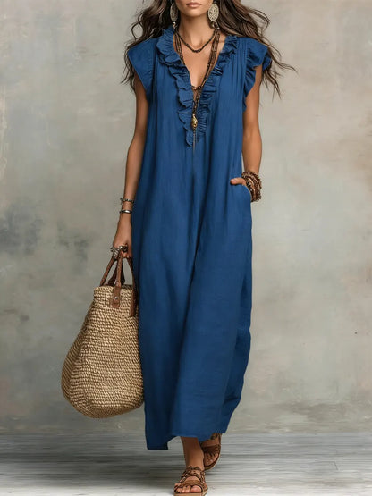 Nalina™ | Boho Flowy Dress