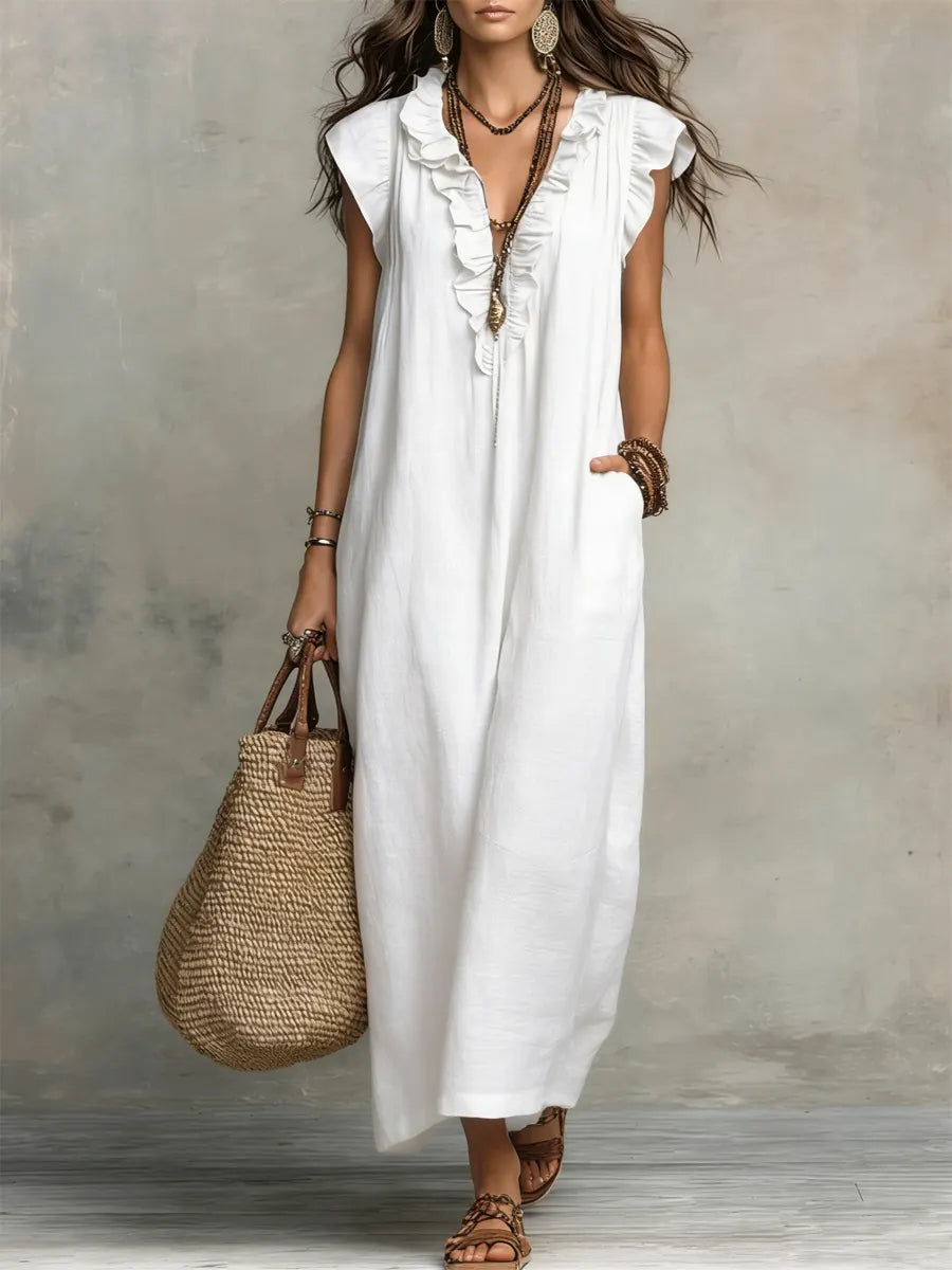 Nalina™ | Boho Flowy Dress