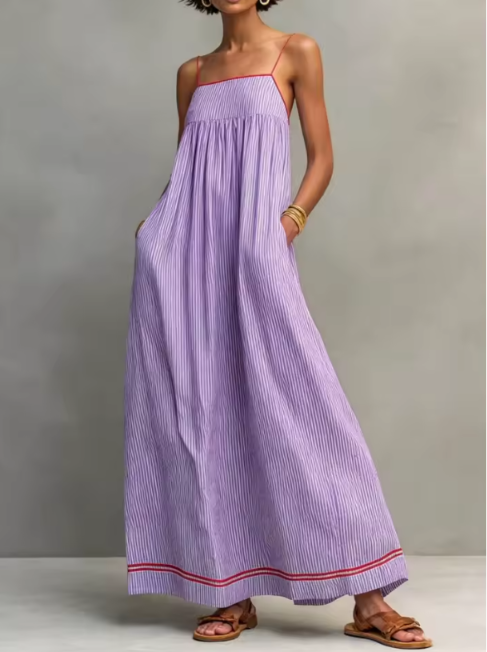 Aurelyn™ | Riviera Stripe Maxi Dress