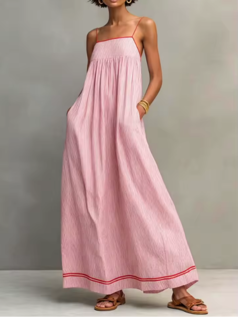 Aurelyn™ | Riviera Stripe Maxi Dress
