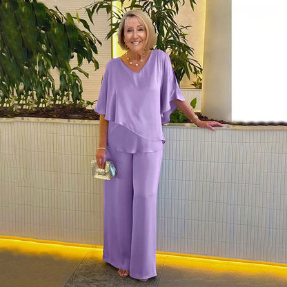 Selina - Elegant 2-piece set with a flowing silhouette