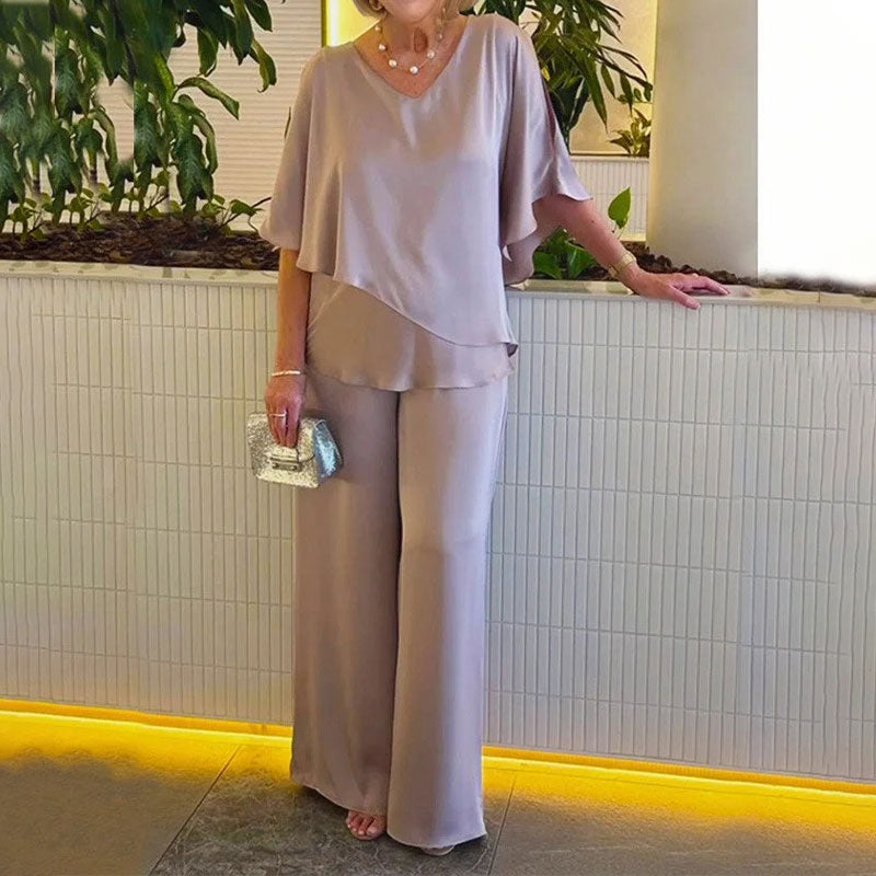 Selina - Elegant 2-piece set with a flowing silhouette